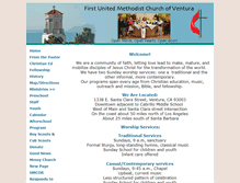 Tablet Screenshot of fumcventura.org